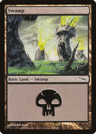 Swamp (298) [Mirrodin] | Sanctuary Gaming
