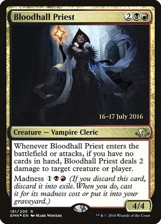 Bloodhall Priest [Eldritch Moon Promos] | Sanctuary Gaming