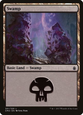 Swamp (301) [Commander Anthology] | Sanctuary Gaming