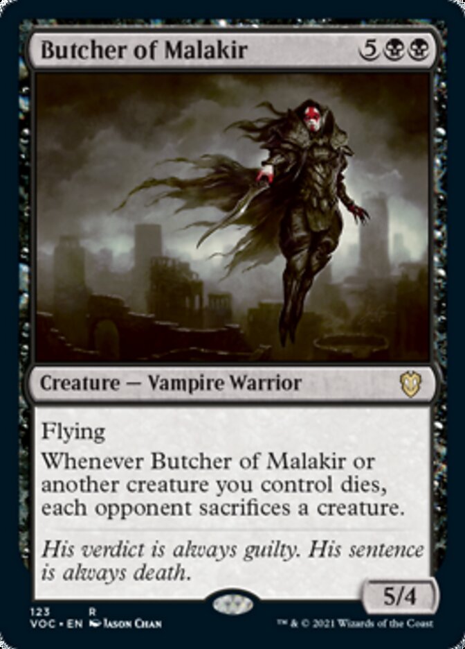 Butcher of Malakir [Innistrad: Crimson Vow Commander] | Sanctuary Gaming