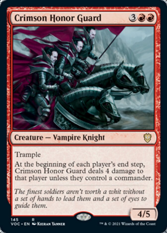 Crimson Honor Guard [Innistrad: Crimson Vow Commander] | Sanctuary Gaming