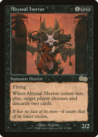 Abyssal Horror [Urza's Saga] | Sanctuary Gaming