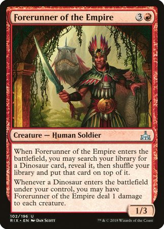 Forerunner of the Empire [Rivals of Ixalan] | Sanctuary Gaming
