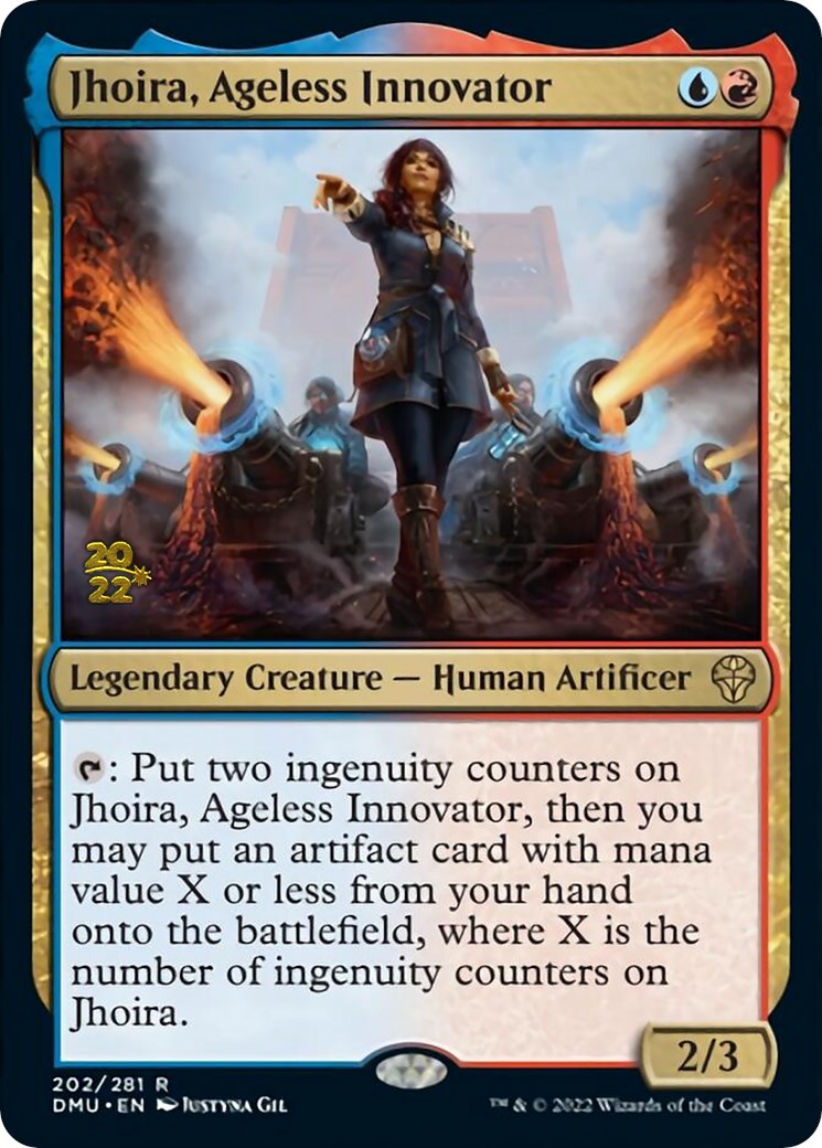 Jhoira, Ageless Innovator [Dominaria United Prerelease Promos] | Sanctuary Gaming