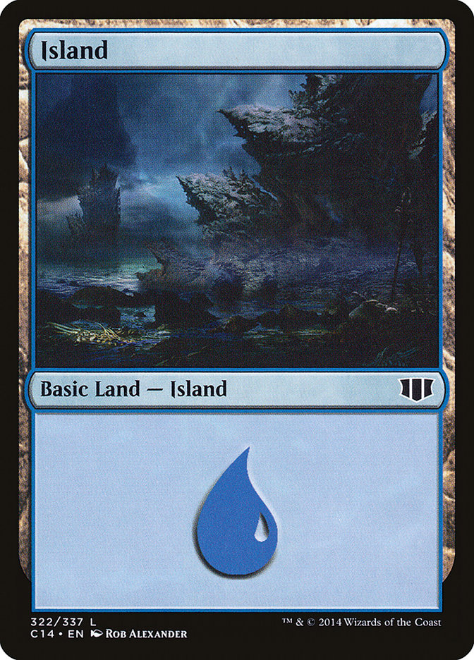 Island (322) [Commander 2014] | Sanctuary Gaming