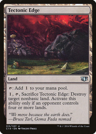 Tectonic Edge [Commander 2014] | Sanctuary Gaming