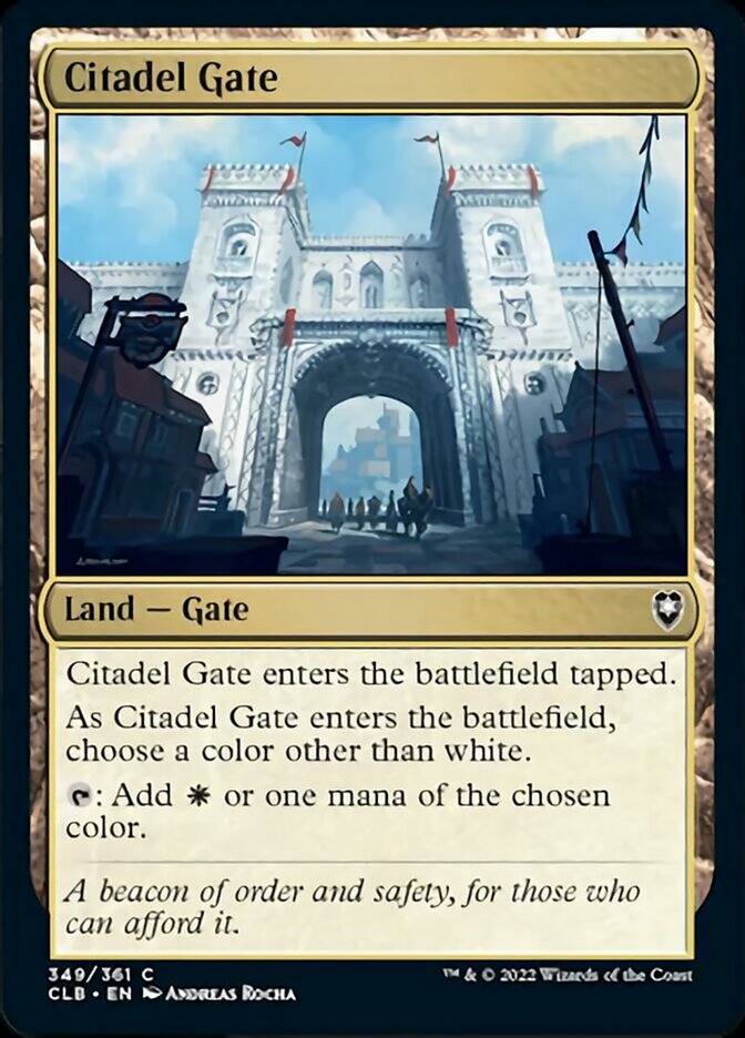 Citadel Gate [Commander Legends: Battle for Baldur's Gate] | Sanctuary Gaming