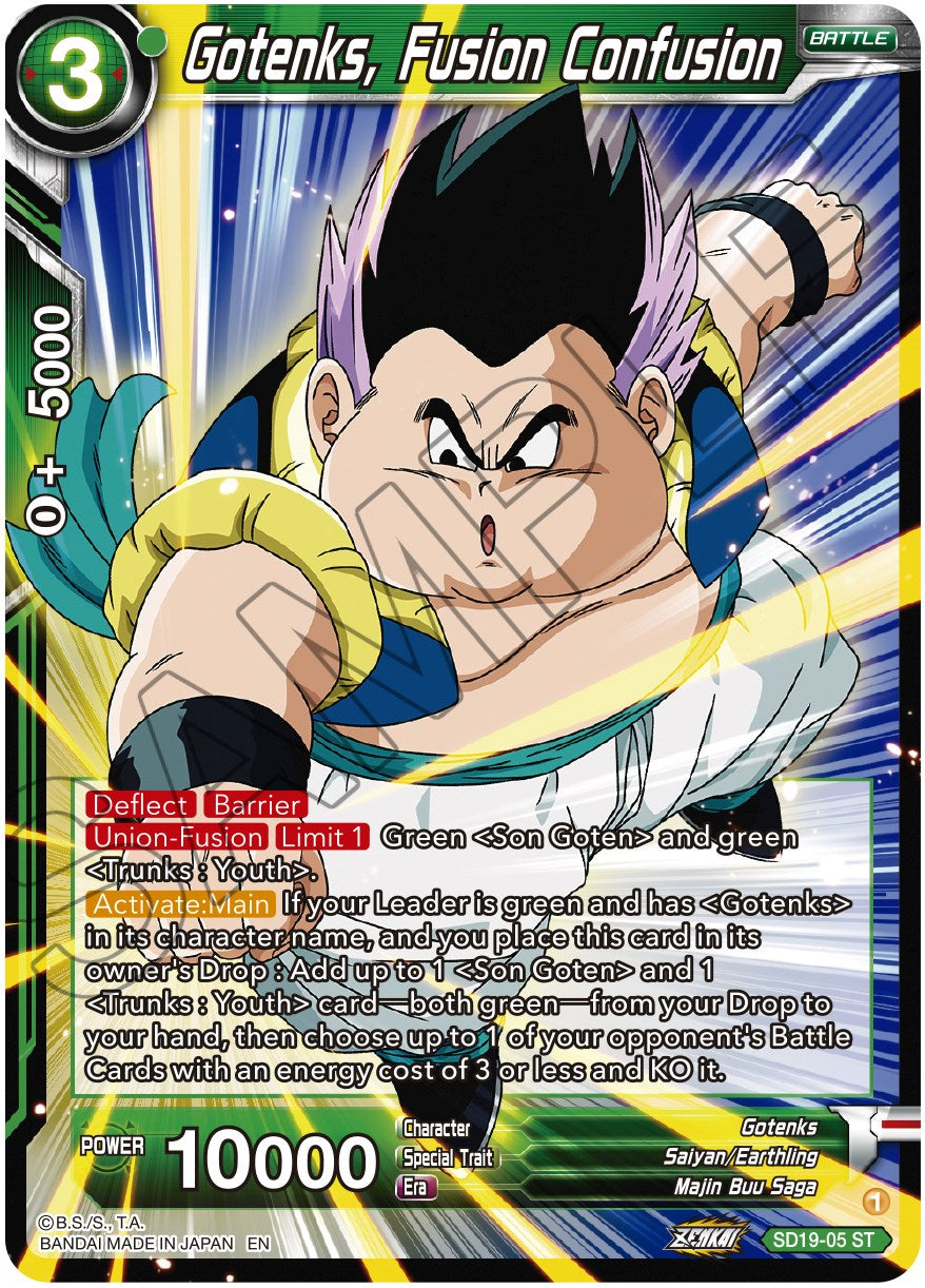 Gotenks, Fusion Confusion (SD19-05) [Dawn of the Z-Legends] | Sanctuary Gaming