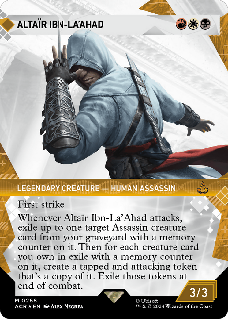 Altair Ibn-La'Ahad (Showcase) (Textured Foil) [Assassin's Creed] | Sanctuary Gaming