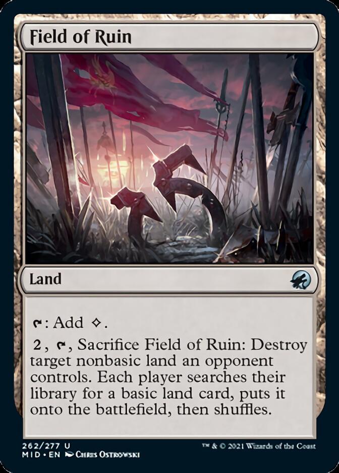 Field of Ruin [Innistrad: Midnight Hunt] | Sanctuary Gaming