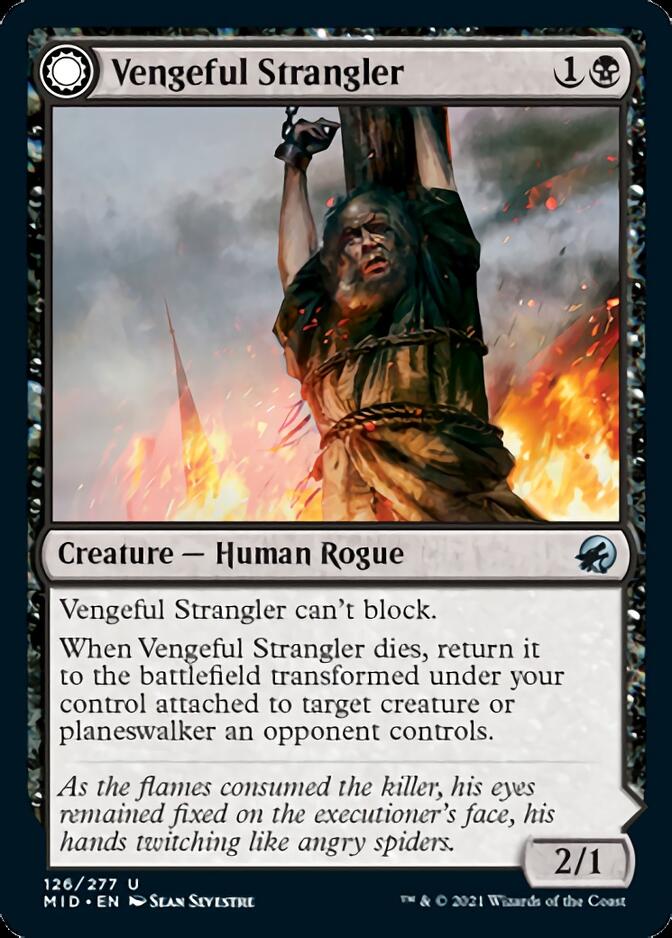 Vengeful Strangler // Strangling Grasp [Innistrad: Midnight Hunt] | Sanctuary Gaming