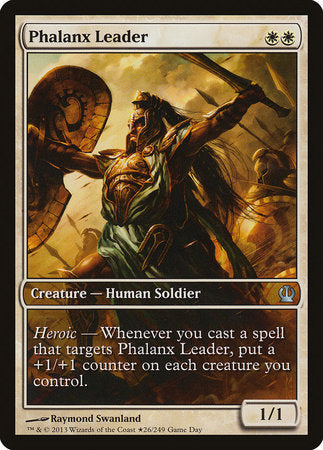 Phalanx Leader [Theros Promos] | Sanctuary Gaming