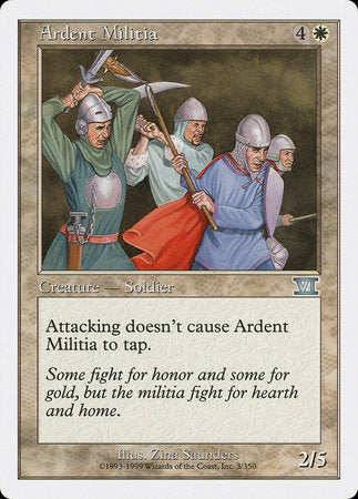 Ardent Militia [Classic Sixth Edition] | Sanctuary Gaming