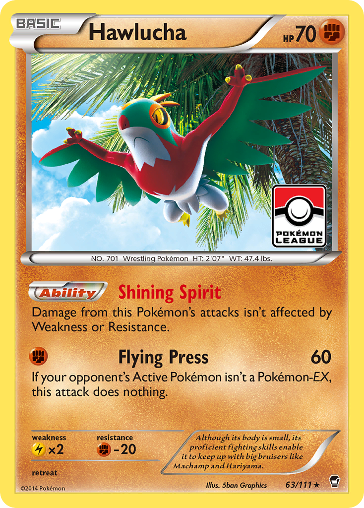 Hawlucha (63/111) [XY: Furious Fists] | Sanctuary Gaming