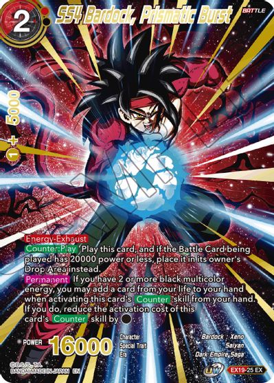 SS4 Bardock, Prismatic Burst [EX19-25] | Sanctuary Gaming