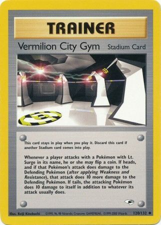 Vermilion City Gym (120/132) [Gym Heroes Unlimited] | Sanctuary Gaming