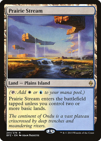 Prairie Stream [Battle for Zendikar] | Sanctuary Gaming