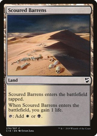 Scoured Barrens [Commander 2018] | Sanctuary Gaming
