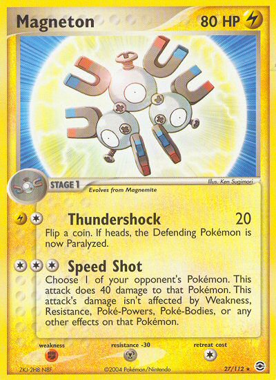 Magneton (27/112) [EX: FireRed & LeafGreen] | Sanctuary Gaming