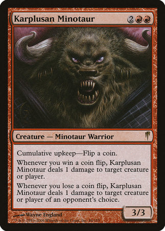 Karplusan Minotaur [Coldsnap] | Sanctuary Gaming