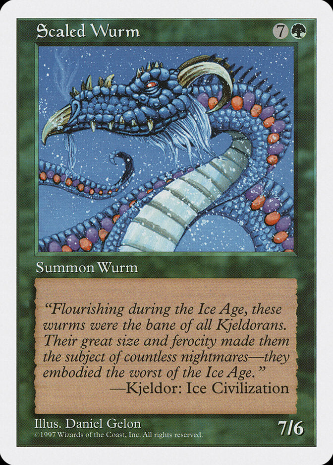 Scaled Wurm [Fifth Edition] | Sanctuary Gaming