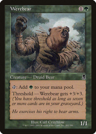Werebear [Odyssey] | Sanctuary Gaming