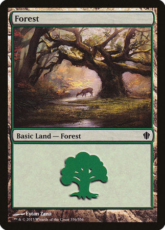 Forest (356) [Commander 2013] | Sanctuary Gaming