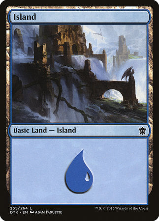 Island (255) [Dragons of Tarkir] | Sanctuary Gaming
