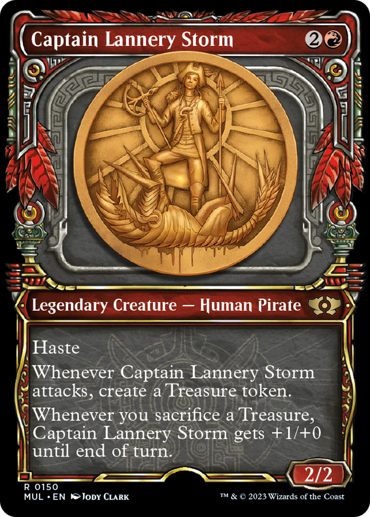 Captain Lannery Storm (Halo Foil) [Multiverse Legends] | Sanctuary Gaming