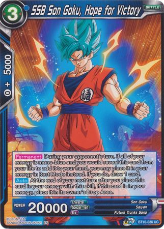 SSB Son Goku, Hope for Victory (BT10-036) [Rise of the Unison Warrior 2nd Edition] | Sanctuary Gaming