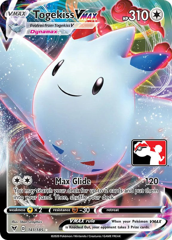 Togekiss VMAX (141/185) [Prize Pack Series One] | Sanctuary Gaming