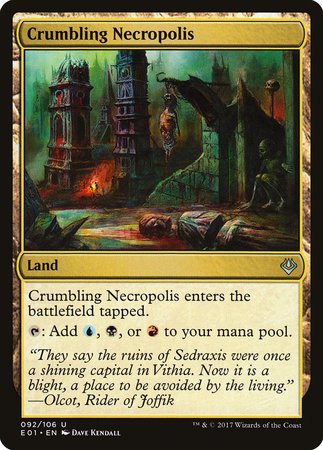 Crumbling Necropolis [Archenemy: Nicol Bolas] | Sanctuary Gaming
