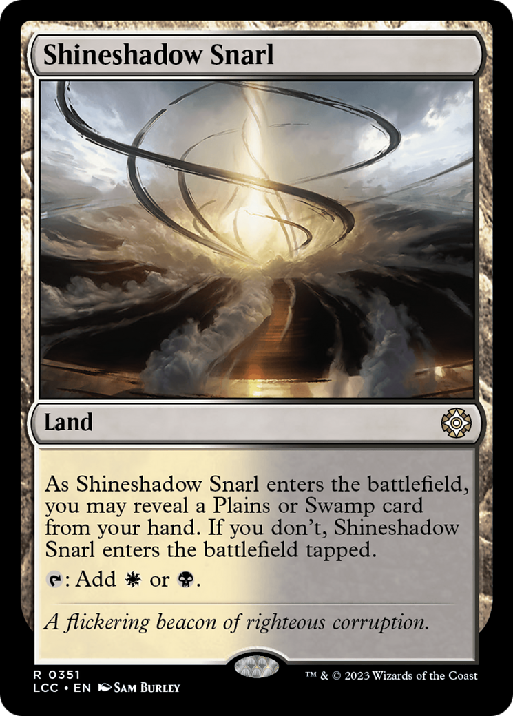Shineshadow Snarl [The Lost Caverns of Ixalan Commander] | Sanctuary Gaming