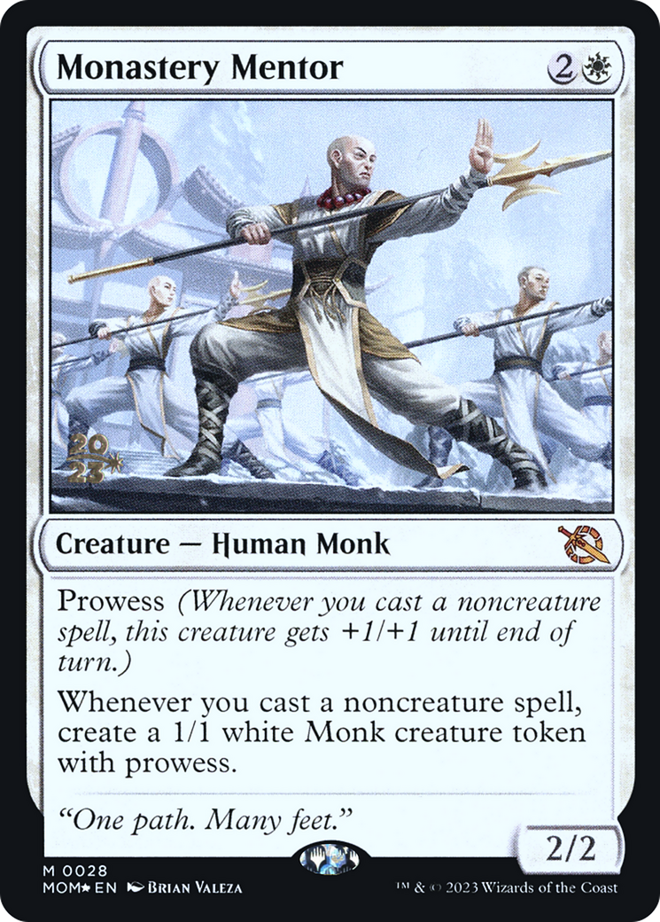 Monastery Mentor [March of the Machine Prerelease Promos] | Sanctuary Gaming