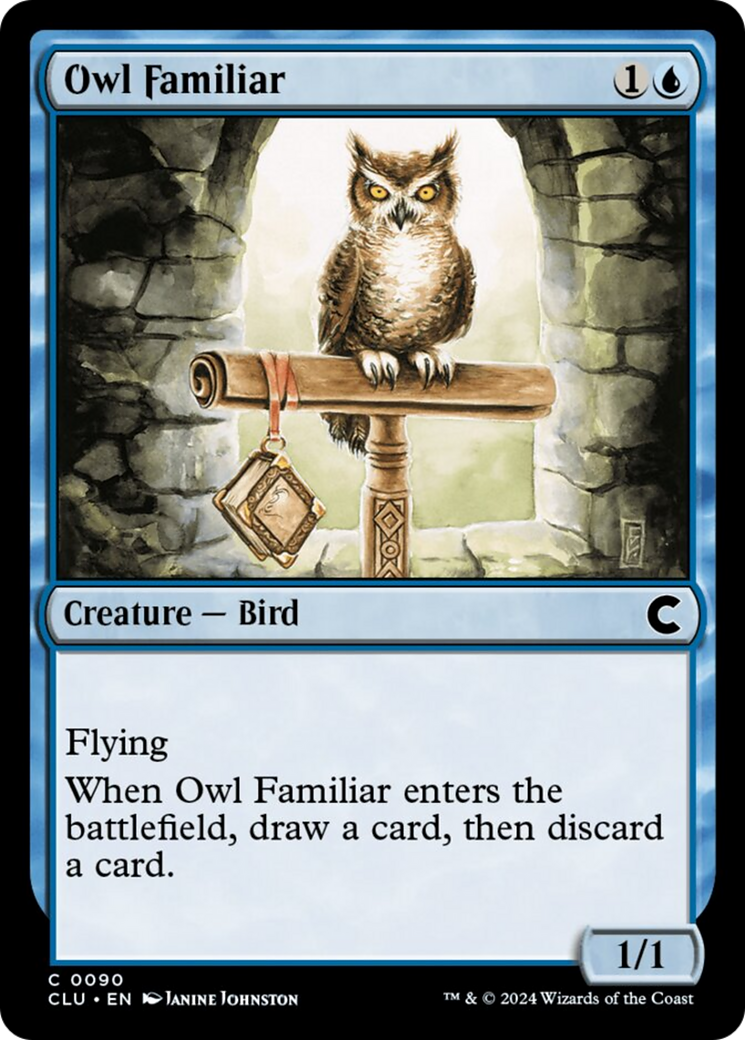 Owl Familiar [Ravnica: Clue Edition] | Sanctuary Gaming