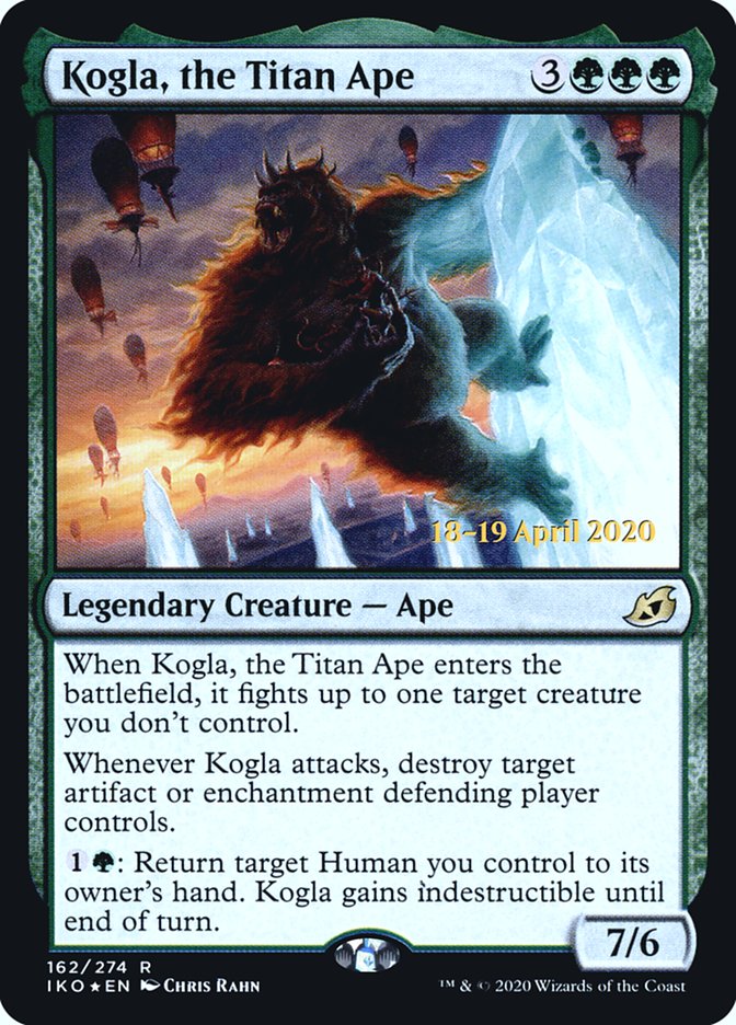 Kogla, the Titan Ape  [Ikoria: Lair of Behemoths Prerelease Promos] | Sanctuary Gaming