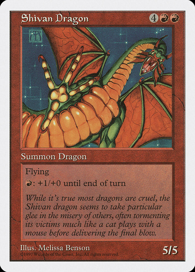 Shivan Dragon [Fifth Edition] | Sanctuary Gaming