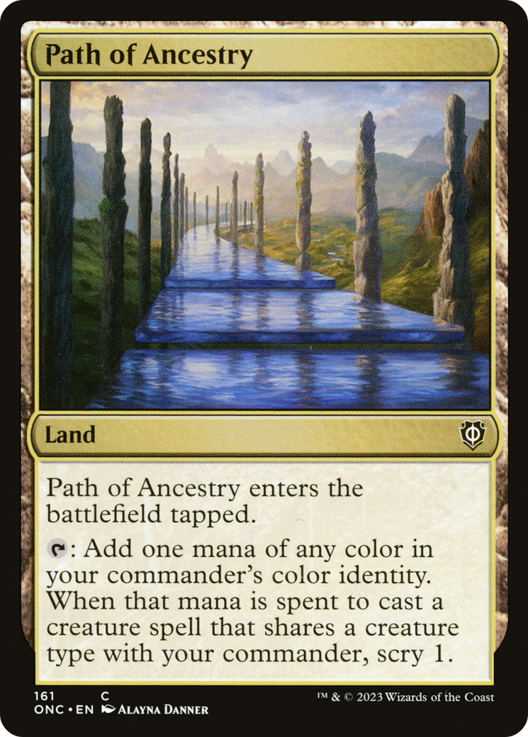 Path of Ancestry [Phyrexia: All Will Be One Commander] | Sanctuary Gaming