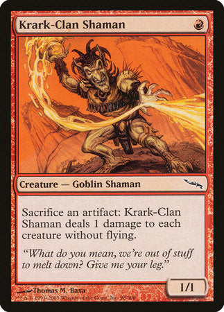 Krark-Clan Shaman [Mirrodin] | Sanctuary Gaming