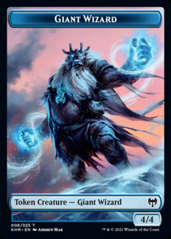 Giant Wizard Token [Kaldheim] | Sanctuary Gaming