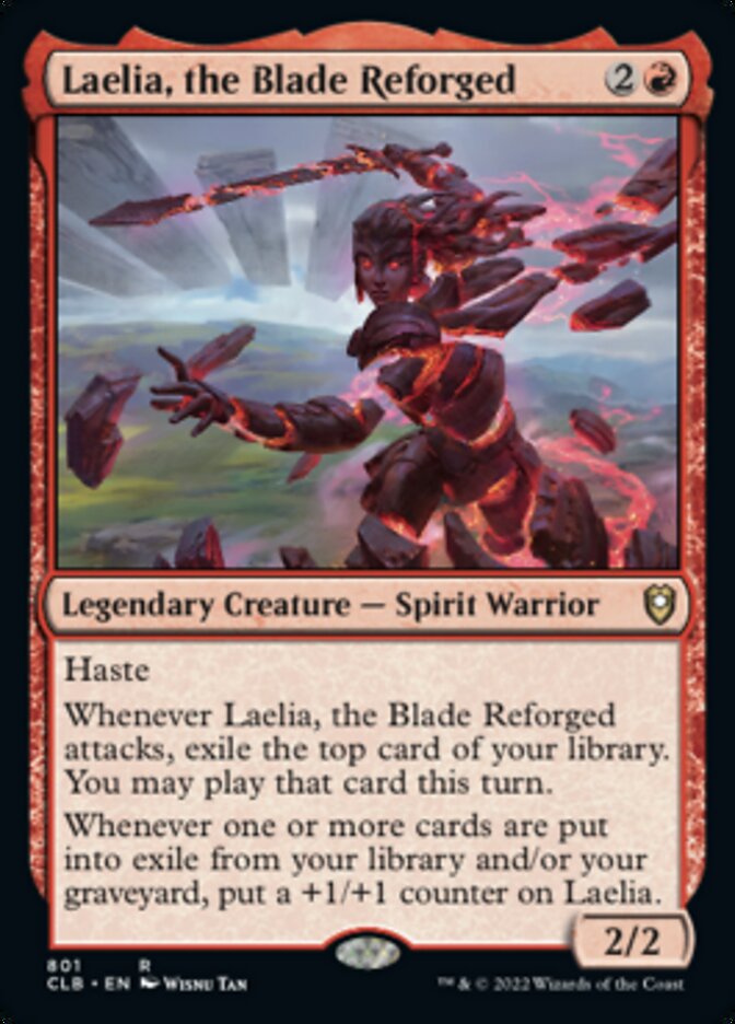 Laelia, the Blade Reforged [Commander Legends: Battle for Baldur's Gate] | Sanctuary Gaming