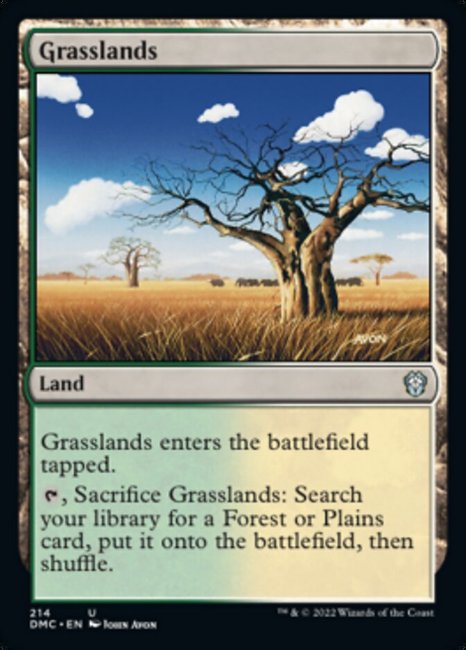 Grasslands [Dominaria United Commander] | Sanctuary Gaming