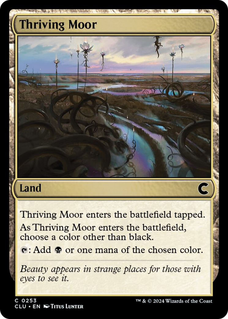 Thriving Moor [Ravnica: Clue Edition] | Sanctuary Gaming