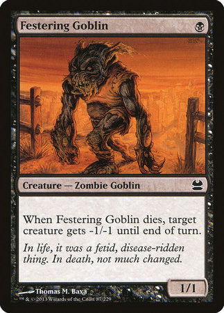 Festering Goblin [Modern Masters] | Sanctuary Gaming