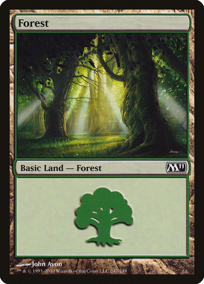 Forest (247) [Magic 2011] | Sanctuary Gaming