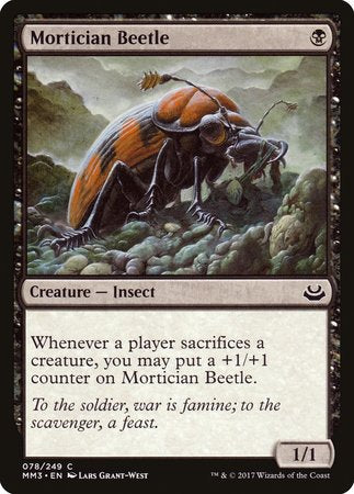 Mortician Beetle [Modern Masters 2017] | Sanctuary Gaming