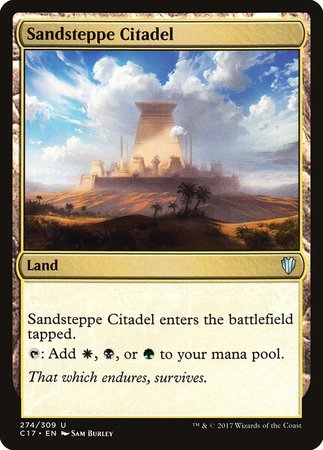 Sandsteppe Citadel [Commander 2017] | Sanctuary Gaming
