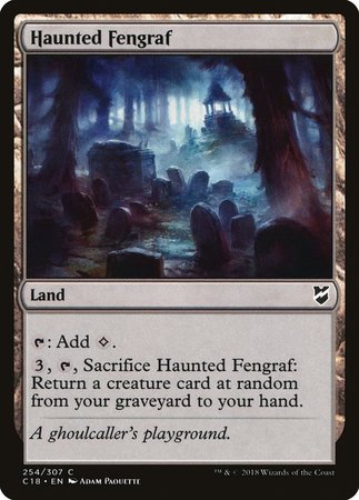 Haunted Fengraf [Commander 2018] | Sanctuary Gaming