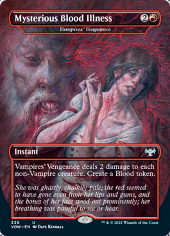 Vampires' Vengeance - Mysterious Blood Illness [Innistrad: Crimson Vow] | Sanctuary Gaming