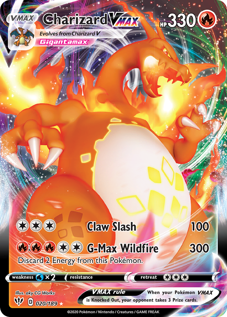 Charizard VMAX (020/189) [Sword & Shield: Darkness Ablaze] | Sanctuary Gaming